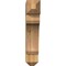 Ekena Millwork Legacy Craftsman Rough Sawn Bracket, Western Red Cedar, 4"W x 16"D x 20"H BKT04X16X20LEC04RWR - alternate 3